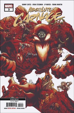 Absolute Carnage issue 3-H Ryan Stegman Cover (2nd Printing)