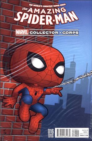 Amazing Spider-Man (2015) issue 16-E Polybagged Marvel Collector Corps Cover