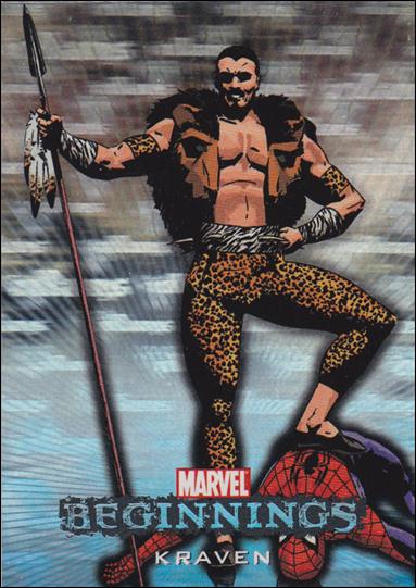 Marvel Beginnings: Series 1 (Marvel Villains Hologram Subset) card H-22 Kraven