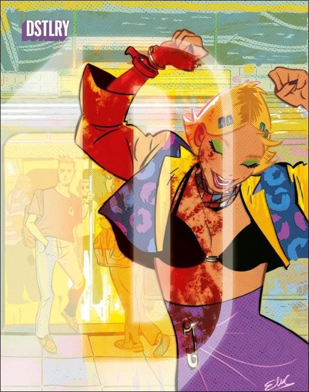 City Beneath Her Feet issue 1-E Elsa Charretier 1:50 Cardstock Wraparound Cover