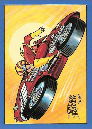 Speed Racer (Gold Foil Subset) card 29 Motorcycle Apaches
