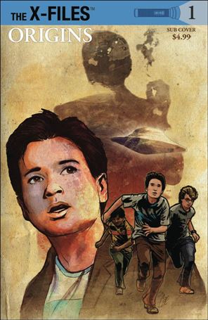 X-Files: Origins issue 1-B Cat Staggs Subscription Cover