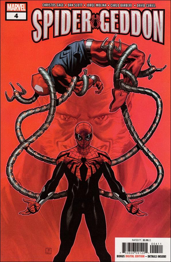 Spider-Geddon issue 4 Jorge Molina Cover