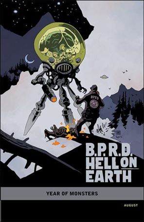 B.P.R.D. Hell on Earth: Return of the Master issue 1-B Mike Mignola 