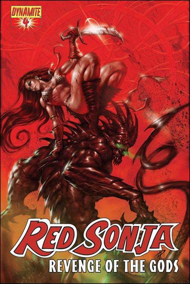 Red Sonja: Revenge of the Gods issue 4 Standard Cover