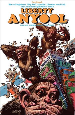 CBLDF Presents Liberty Annual issue 2015-B Duncan Fegredo Cover