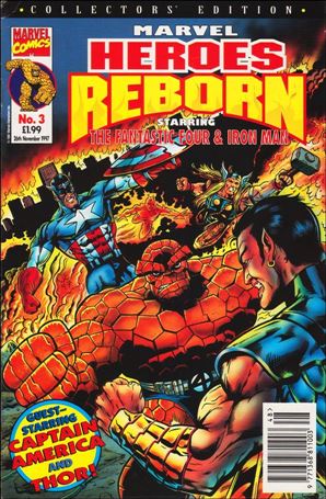 Marvel Heroes Reborn (UK) issue 3 Cardstock Cover