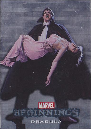 Marvel Beginnings: Series 1 (Marvel Villains Hologram Subset) card H-10 Dracula