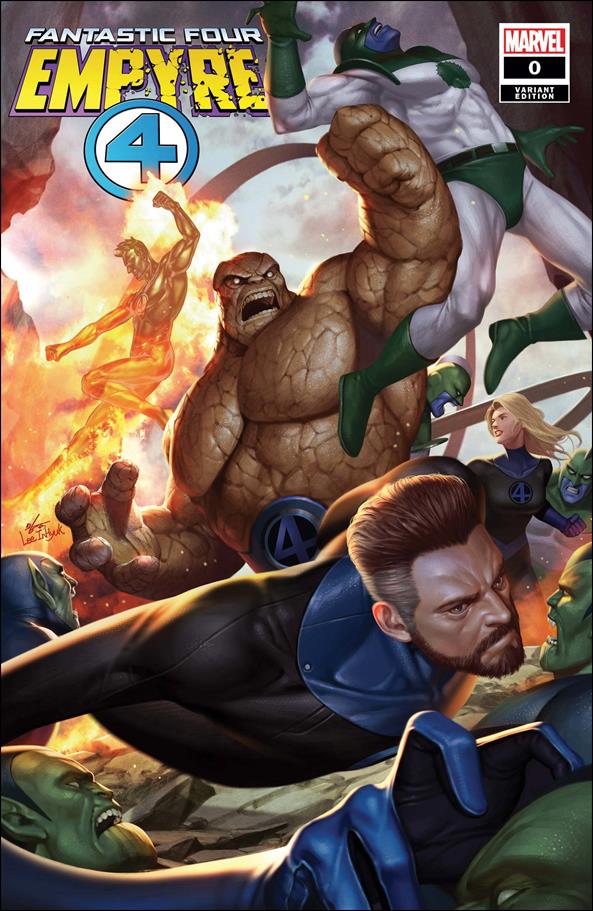 Empyre: Fantastic Four issue 0-C In-Hyuk Lee 1:25 Cover