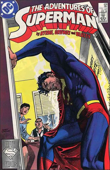 Adventures of Superman (1987) issue 439 Red Cover