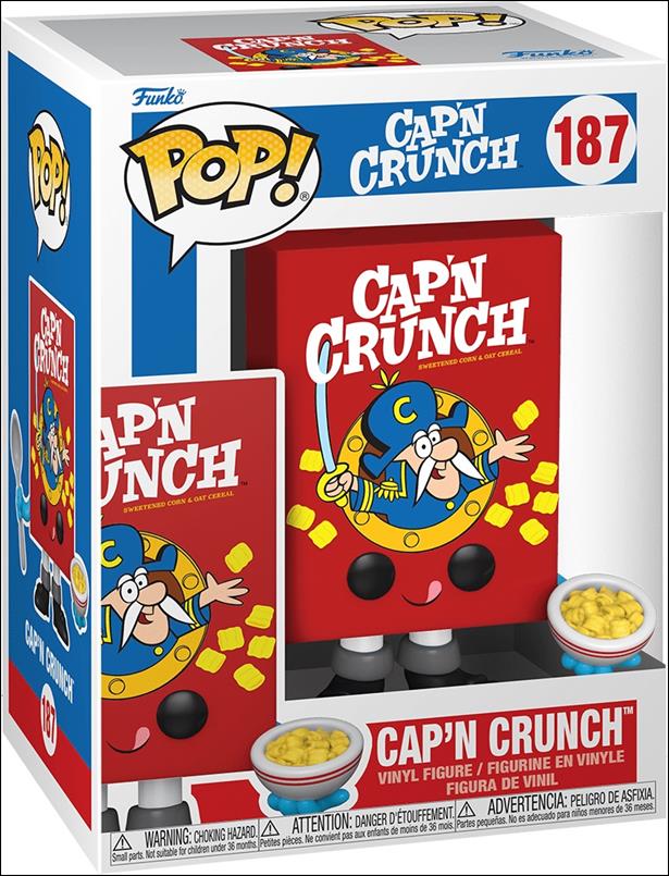POP! Funko - Foodies figure 187 Cap'n Crunch