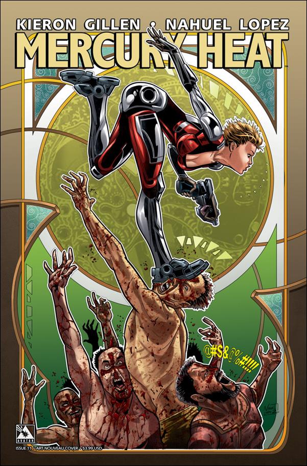 Mercury Heat issue 11-D Art Nouveau Cover