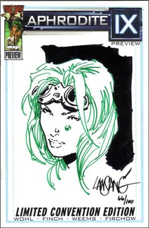 Aphrodite IX Preview issue 1-B JayCo Cover w/ COA (Sgnd & Rmrkd by Lansang) 1/100