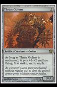 Magic the Gathering: 9th Edition (Base Set) card 313 Thran Golem
