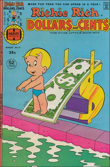 Richie Rich Dollars & Cents issue 74