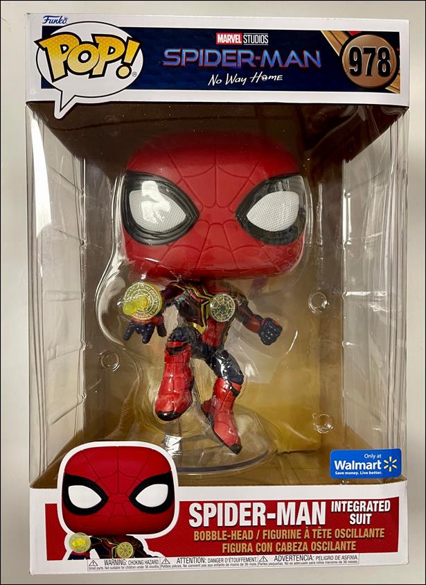POP! Marvel figure 978 Spider-Man Integrated Suit 