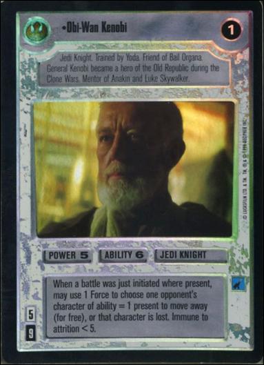 Star Wars: Reflections: A Collector's Bounty (Base Set) card 77 Obi-Wan Kenobi
