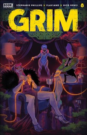 Grim issue 8 Flaviano Armentaro Cover