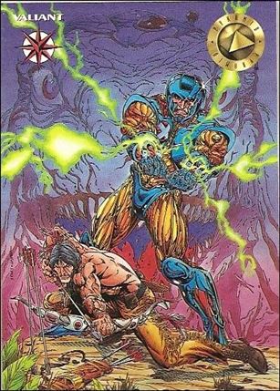 Valiant Era: Series 1 (Base Set) card 73 X-O Manowar #14