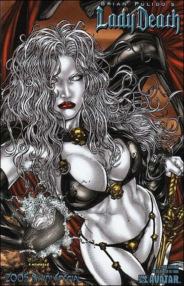 Brian Pulido's Lady Death: 2005 Bikini Special issue 1-N Pure Attitude Cover 1/1000