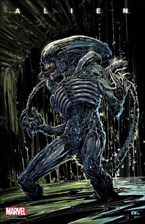 Alien (2021) issue 4-B Ken Lashley Cover