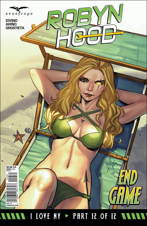 Robyn Hood: I Love NY issue 12-C Mirka Andolfo Cover