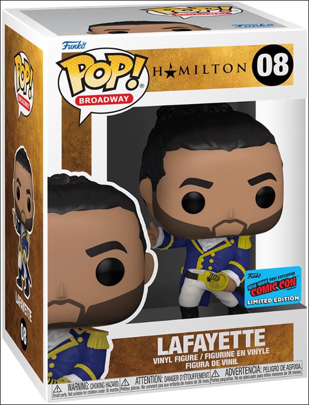 POP! Broadway figure 8 Lafayette NYCC Exlcusive