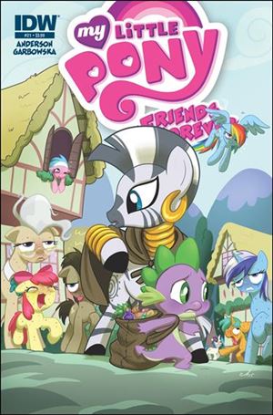 My Little Pony: Friends Forever issue 21 Amy Mebberson Cover