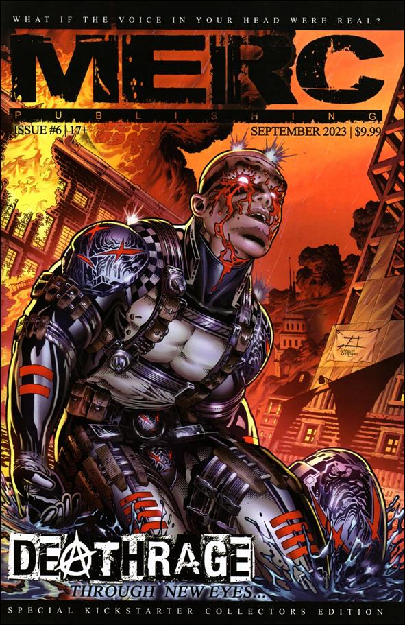 Deathrage (2021) issue 6 Jeffrey Edwards Kickstarter Cover