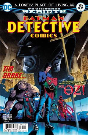 Detective Comics (1937) issue 965 Eddy Barrows Cover