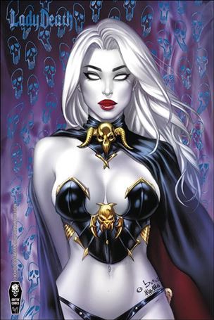 Lady Death: Cybernetic Desecration issue 1-C Eric Basaldua Premium Foil Cover