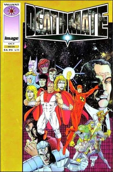 Deathmate issue Blue-B Gold Foil Cover 1:50