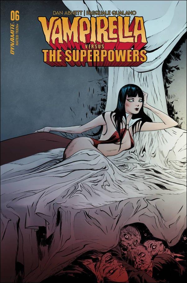 Vampirella vs. the Superpowers issue 6 Jae Lee Cover