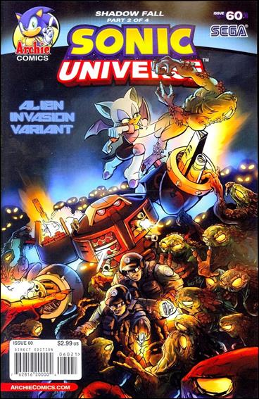 Sonic Universe issue 60-B Vincent Riley Cover