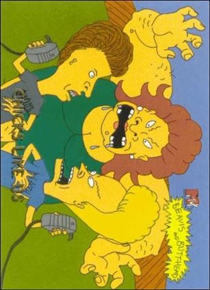 Beavis and Butt-Head (Base Set) card '6934' Chicks Like Us