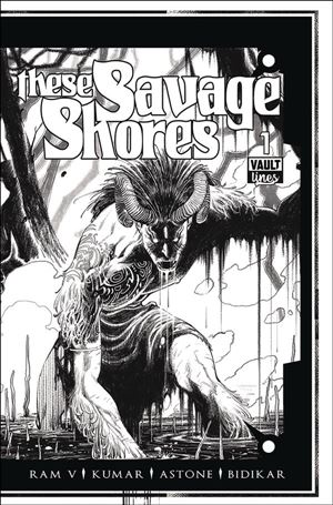 These Savage Shores issue 1-D Black & White Edition