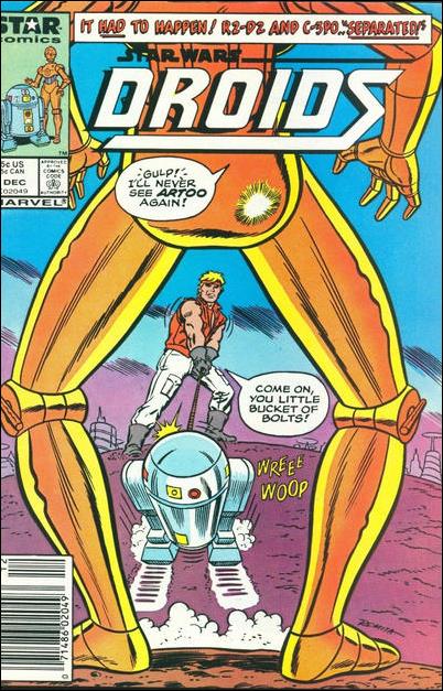 Droids issue 5-B Newsstand Cover
