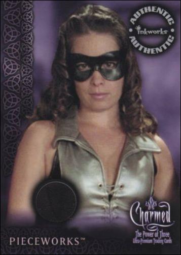 Charmed: The Power of Three (Pieceworks Subset) card PW3-B Holly Marie Combs as Piper (Black Mask)