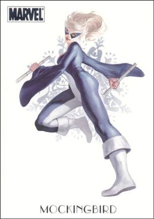 Marvel Dangerous Divas (Women of Marvel Subset) card W9 Mockingbird