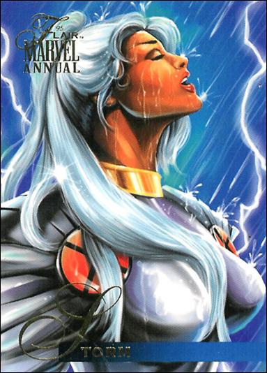Marvel Annual Flair '95 (Base Set) card 5 Storm