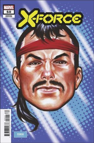 X-Force (2020) issue 50-B Mark Brooks Headshot Cover
