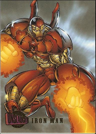 Marvel Ultra: Onslaught (Base Set) card 90 Iron Man