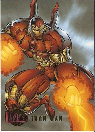 Marvel Ultra: Onslaught (Base Set) card 90 Iron Man