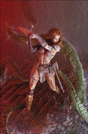 Red Sonja (2023) issue 13-K Björn Barends Virgin 1:15 Cardstock Cover