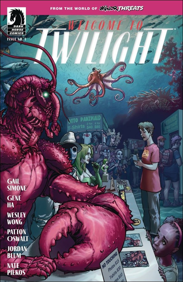 From the World of Minor Threats: Welcome to Twilight issue 3-B Gene Ha Cover