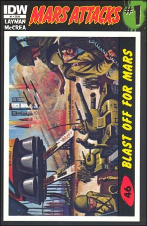 Mars Attacks (2012) issue 1-ZT Card #46 (Blast off for Mars)