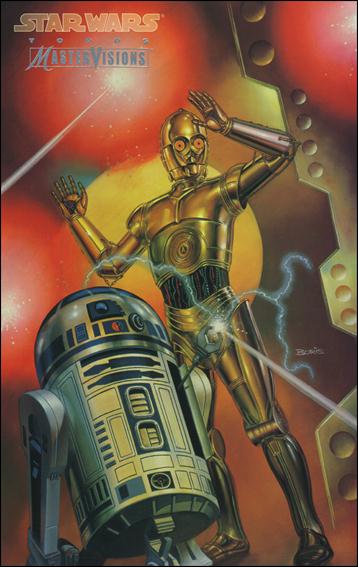 Star Wars MasterVisions (Base Set) card 13 Boris Vallejo - Star Wars Galaxy Series 2 Display.