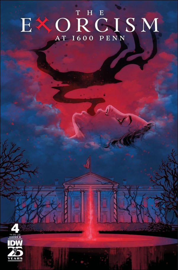 Exorcism at 1600 Penn issue 4-B Skylar Patridge Cover
