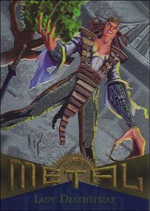 Marvel Metal (Parallel Flasher Set) card 100 Lady Deathstrike
