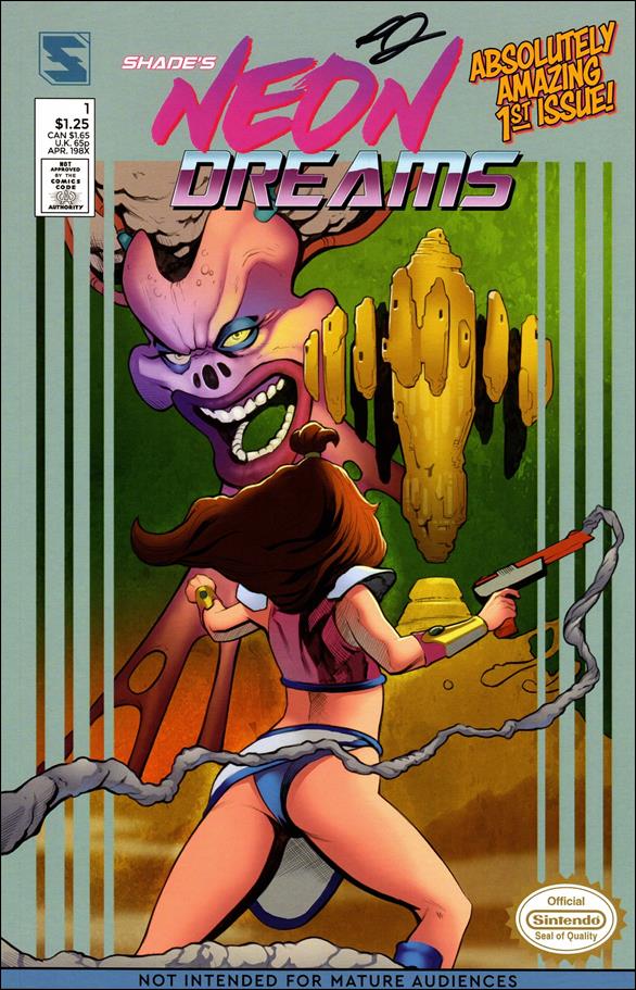 Neon Dreams issue 1-B Video Game Cover